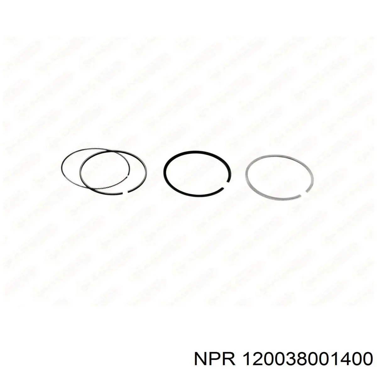 Juego de anillos de pistón para 1 cilindro, STD NE/NPR 120038001400 precio, desde 20,72 EUR