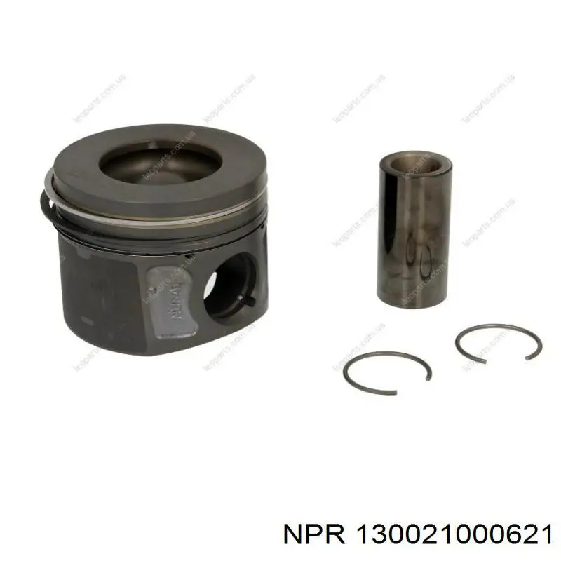 130 021 0006 21 NE/NPR pistón completo para 1 cilindro, cota de reparación + 0,50 mm