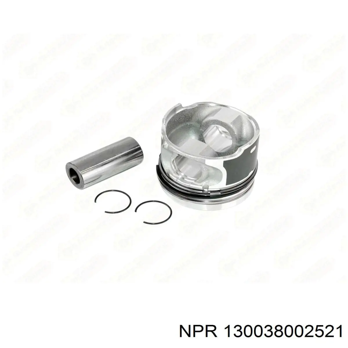 Pistón completo para 1 cilindro, segunda reparación (+0,50 mm) 3104164050 Yenmak