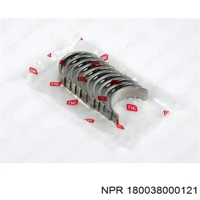 180 038 0001 21 NE/NPR juego de cojinetes de cigüeñal, cota de reparación +0,50 mm