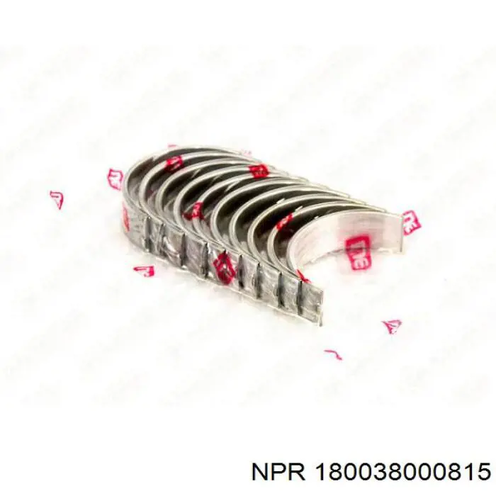 180 038 0008 15 NE/NPR juego de cojinetes de cigüeñal, cota de reparación +0,25 mm