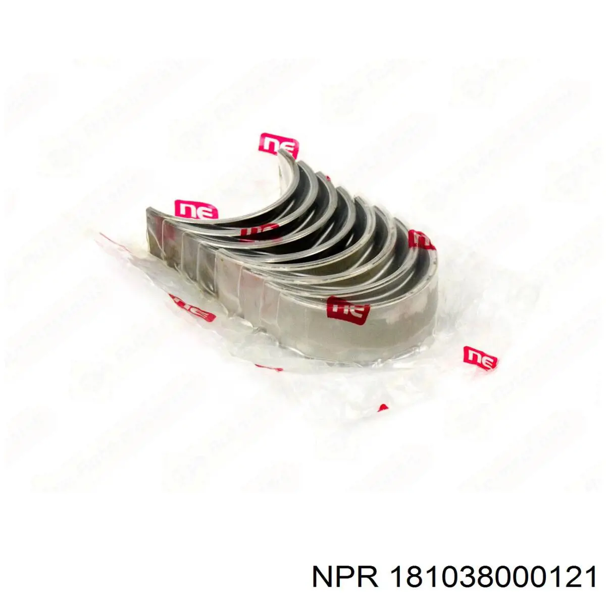 181 038 0001 21 NE/NPR juego de cojinetes de biela, cota de reparación +0,50 mm