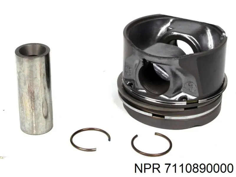 Pistón completo para 1 cilindro, STD Mercedes 6110300717