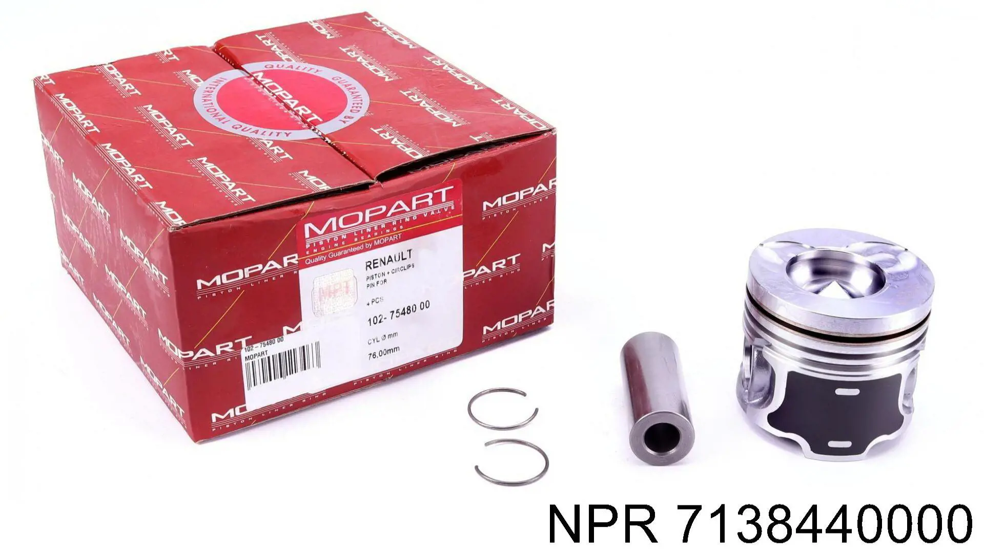 Pistón completo para 1 cilindro, STD Mopart 1027548000 precio, desde 71,15 EUR