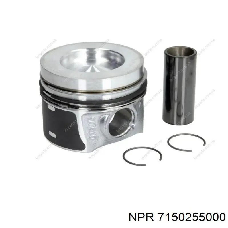 7150255000 NE/NPR pistón completo para 1 cilindro, cota de reparación + 0,50 mm