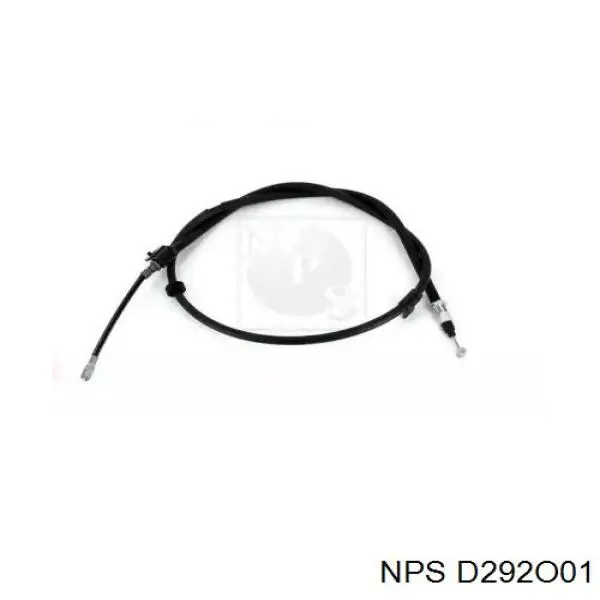 Cable de freno de mano trasero derecho 96230546 FSO