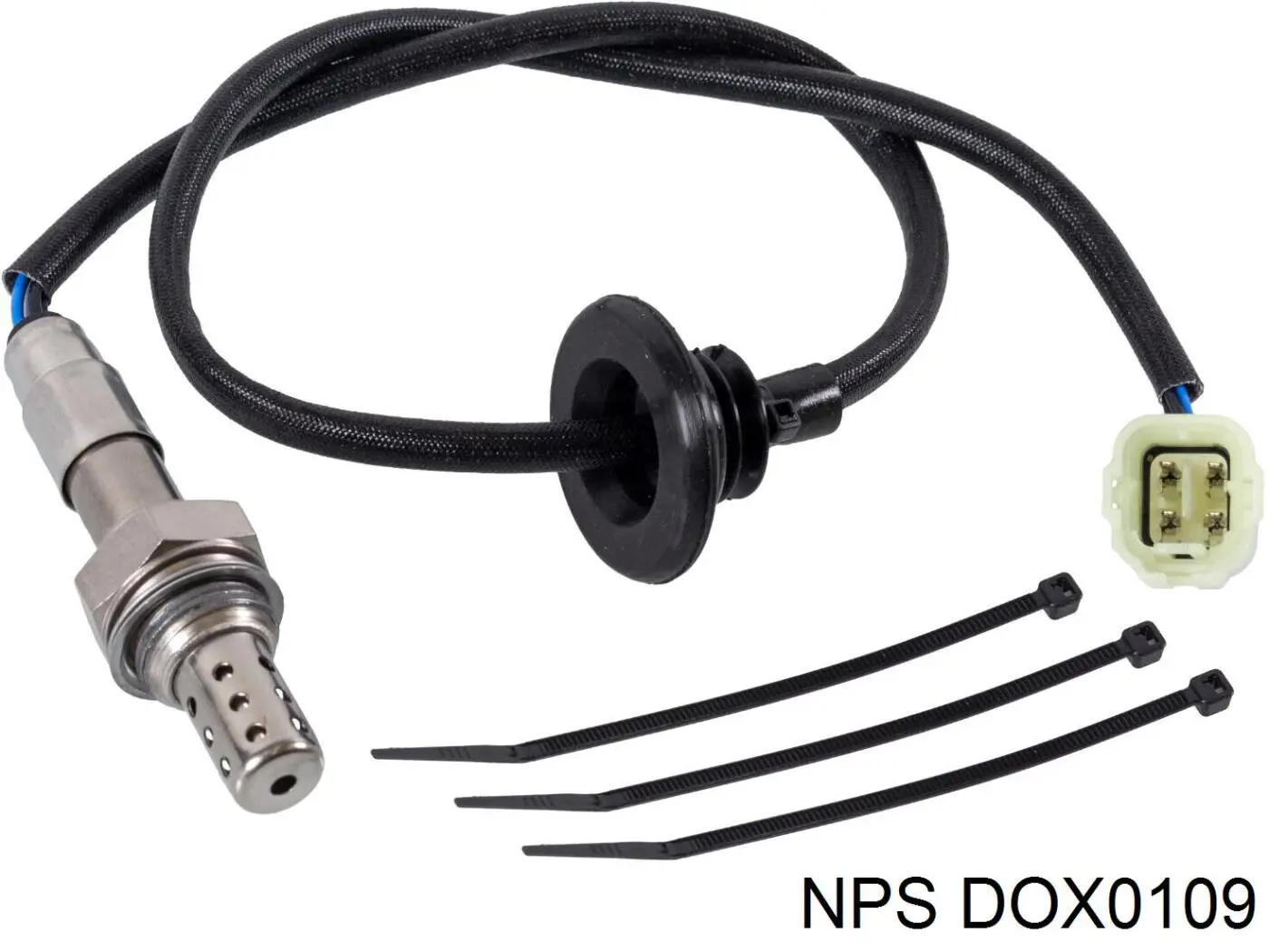 DOX0109 NPS sonda lambda, sensor de oxígeno despues del catalizador izquierdo