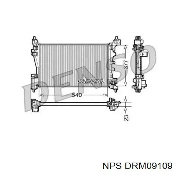Radiador BM899 Magneti Marelli