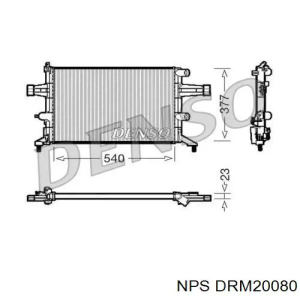 TP1563016 Tempest Refrigeración del motor