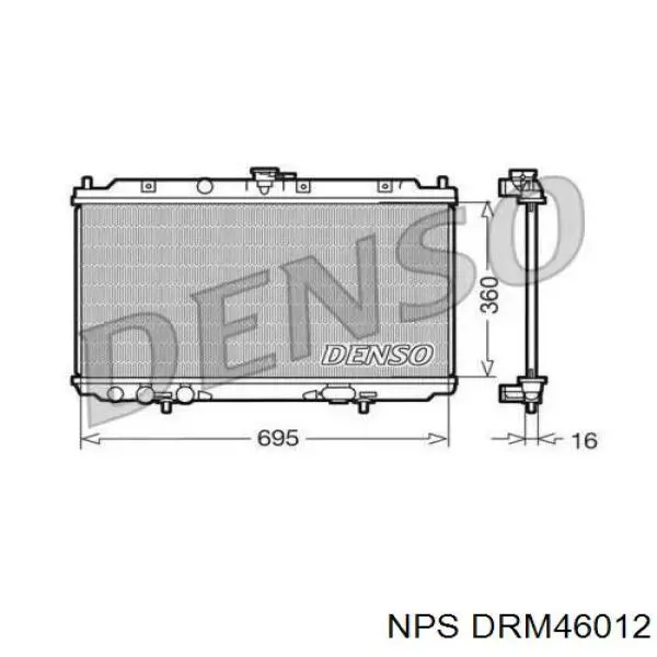 Água radiador Nissan/Infiniti 21410BM402 precio, desde 86,12 EUR