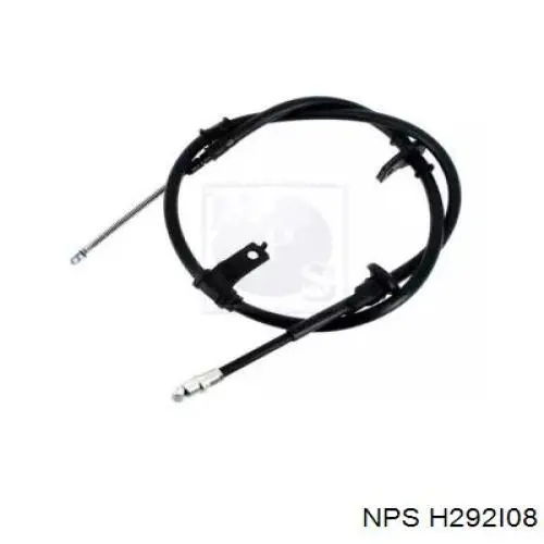 Cable de freno de mano trasero derecho 100232 Adriauto