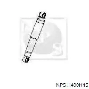 Amortiguador trasero 553004H000 Hyundai/Kia