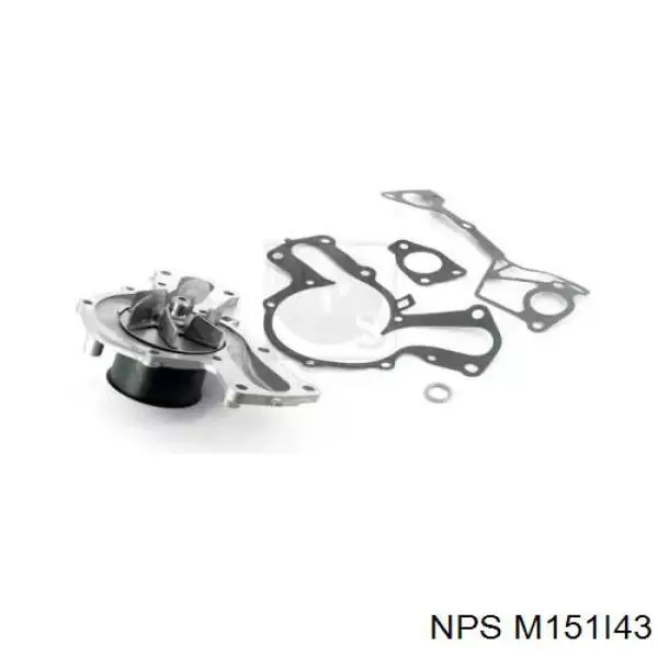 MD972440 Mitsubishi Bomba refrigerante coche