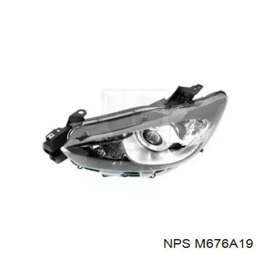 Faros delantero izquierdo para Mazda CX-5 