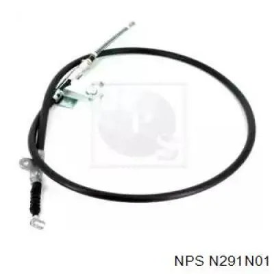 Cable de freno de mano trasero izquierdo para Nissan Micra (K11)