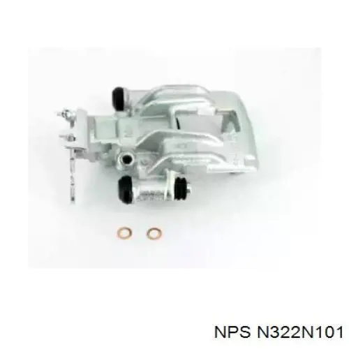 44001MA000 Nissan pinza de freno trasero derecho