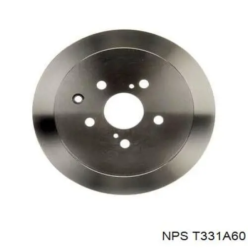 T331A60 NPS disco de freno trasero