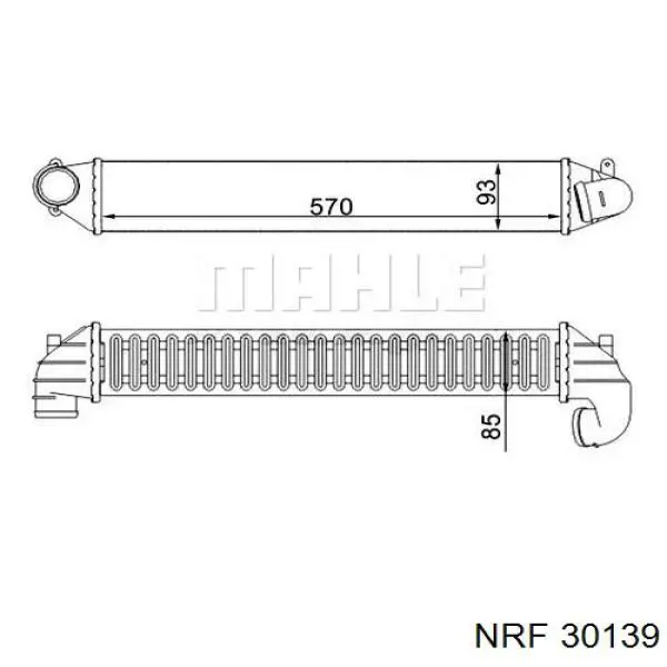 30139 NRF intercooler