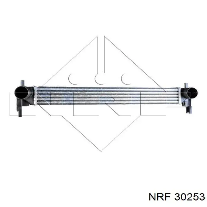 30253 NRF Radiador de intercooler