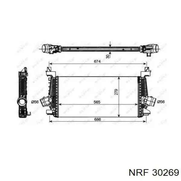 30269 NRF intercooler