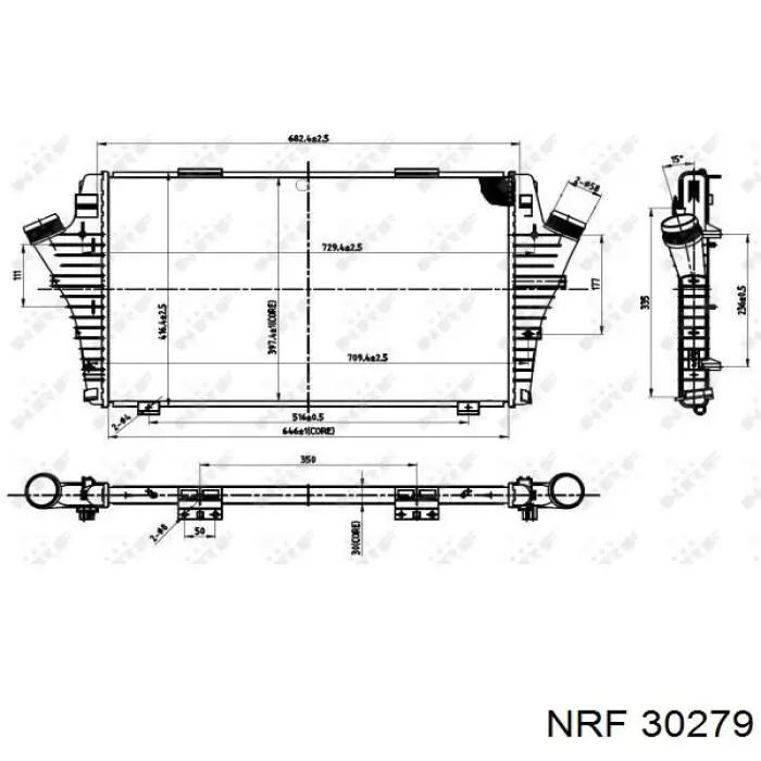 30279 NRF intercooler
