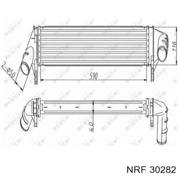 Intercooler 344875 Kale
