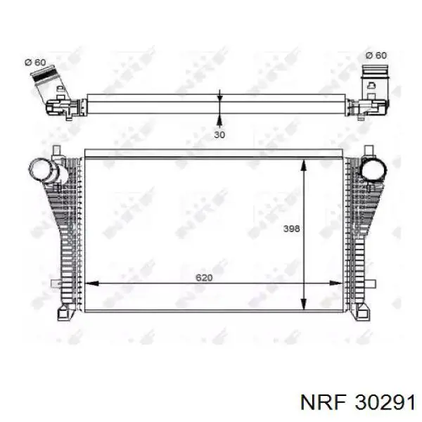 Intercooler 95C2J81 Polcar
