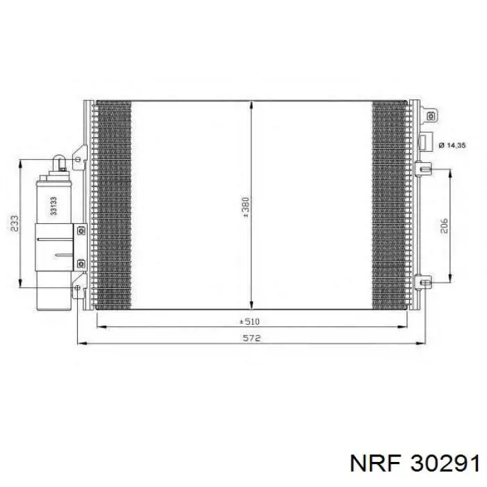 30291 NRF intercooler