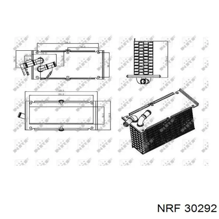 30292 NRF intercooler