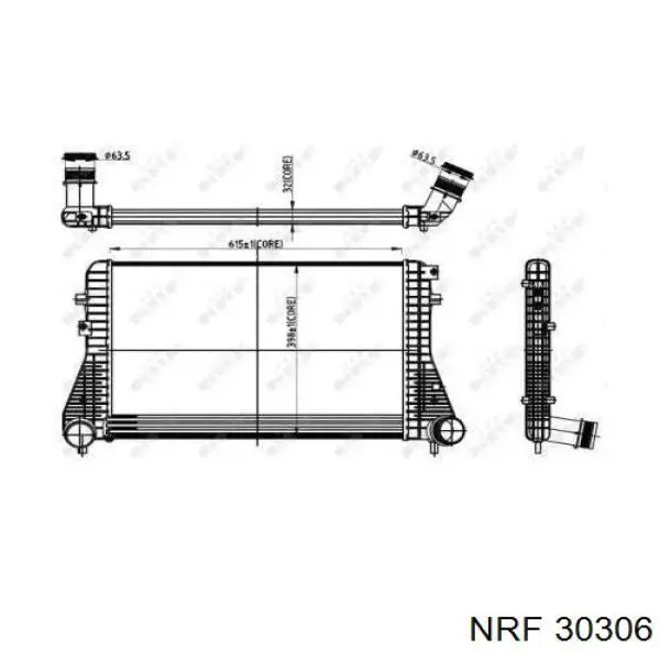 30306 NRF intercooler