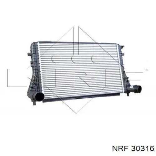 Radiador de aire de admisión NRF 30316 precio, desde 131,01 EUR