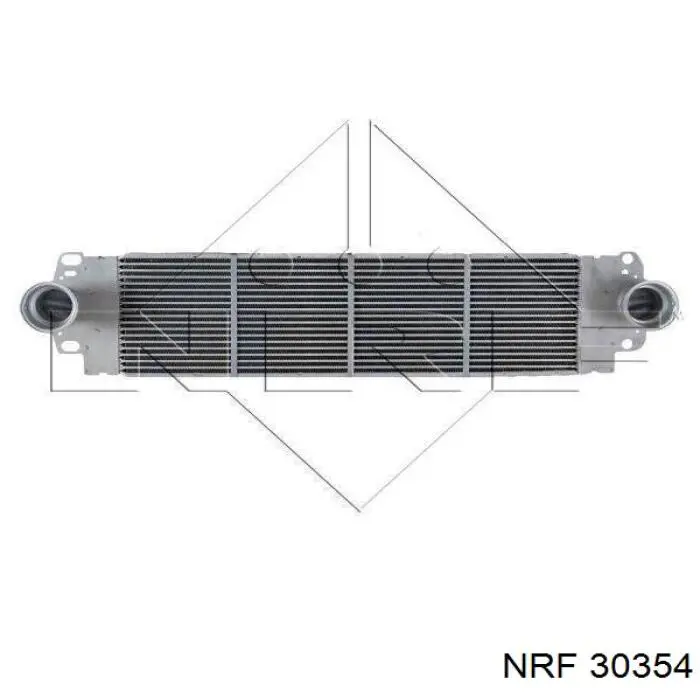 30354 NRF Radiador de intercooler
