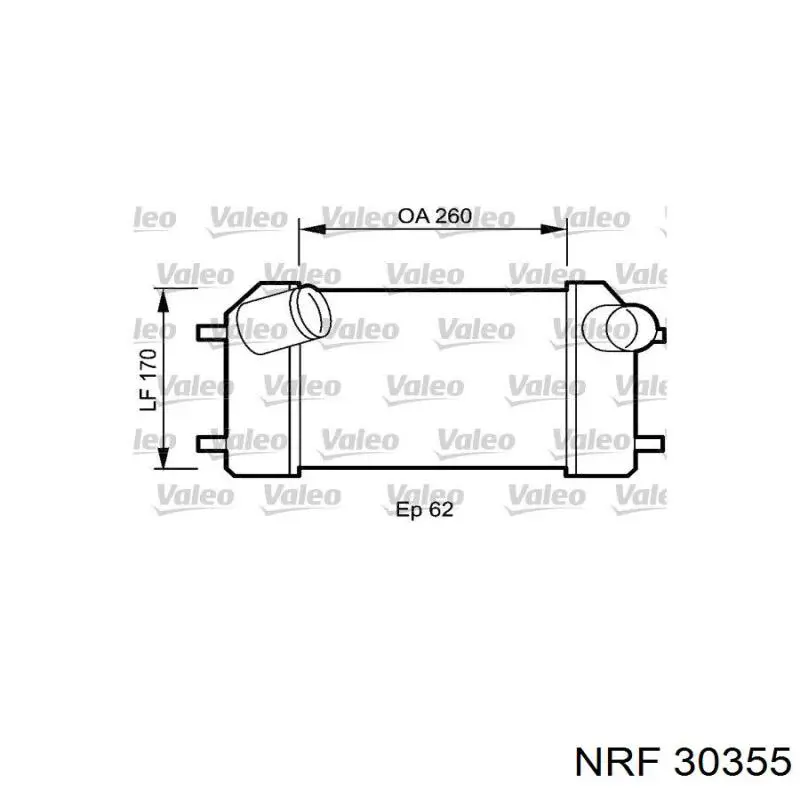 Enfriador de aire de admisión Land Rover FTP8030