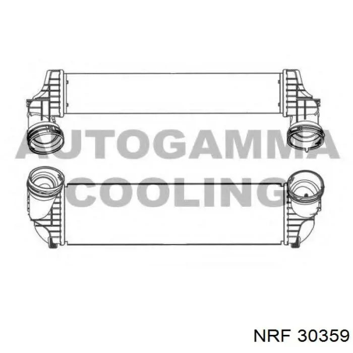 Comprar 30359 NRF Turbo intercooler
