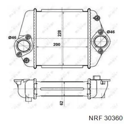 30360 NRF intercooler