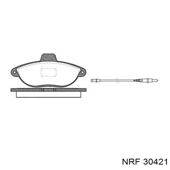 Radiador de aire de admisión NRF 30421 precio, desde 119,06 EUR