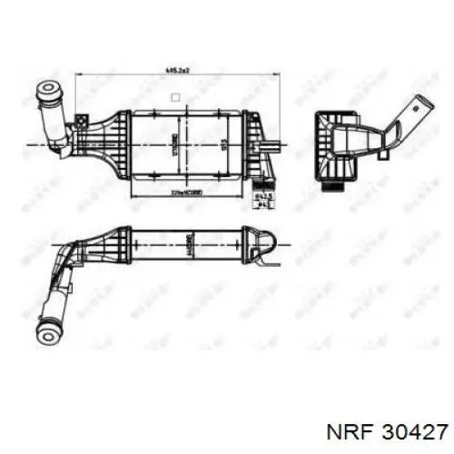 30427 NRF intercooler