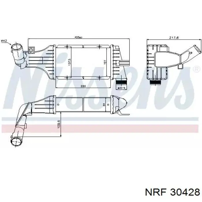 30428 NRF intercooler