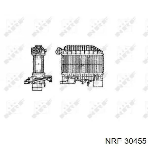Comprar 30455 NRF Turbo intercooler