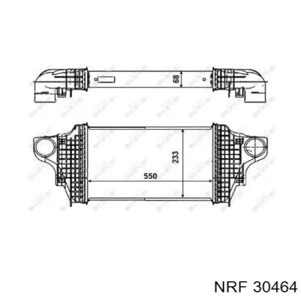 30464 NRF intercooler