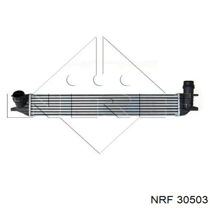 30503 NRF Radiador de intercooler