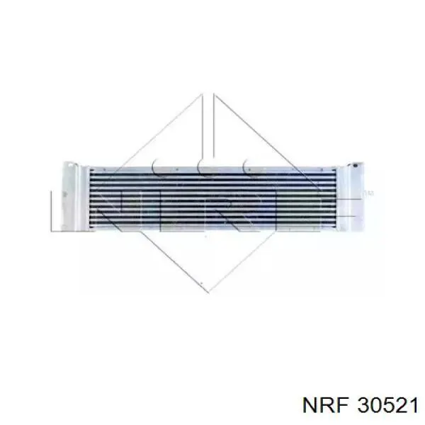 Radiador de intercooler Mercedes Viano (W639)