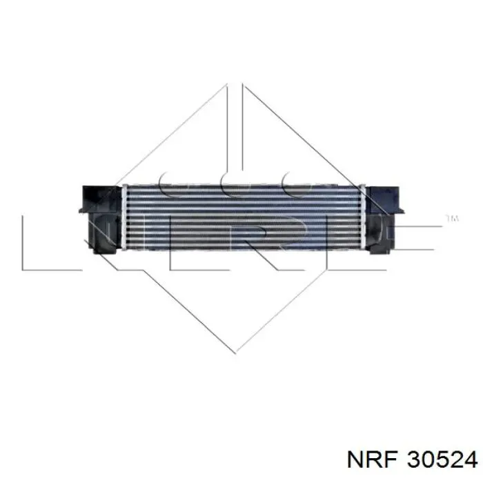 Radiador de aire de admisión para BMW X3 (F25)