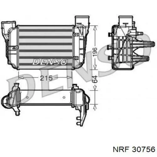 30756 NRF intercooler