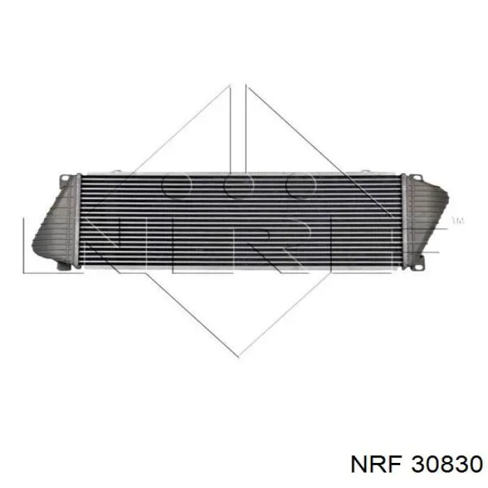 Radiador de aire de admisión NRF 30830 precio, desde 69,70 EUR