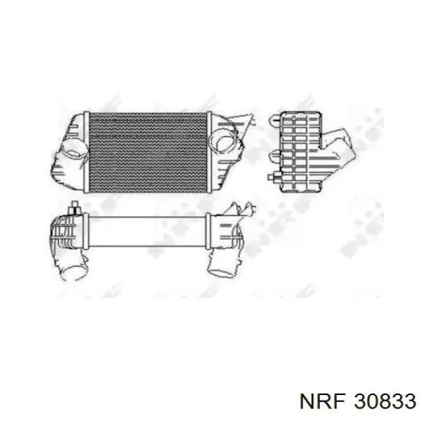 Comprar 838065000 Fiat/Alfa/Lancia Turbo intercooler