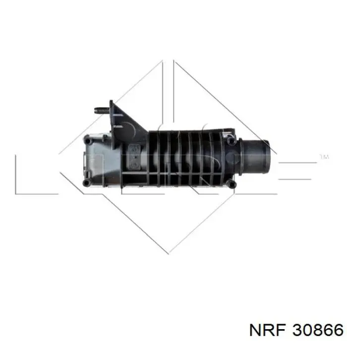 30866 NRF Radiador de intercooler