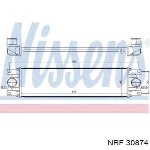 30874 NRF intercooler