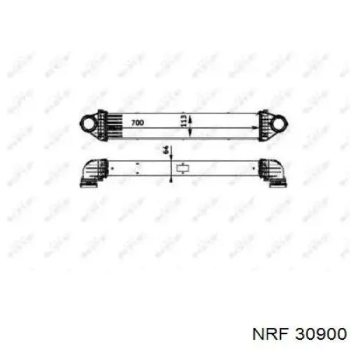 30900 NRF intercooler
