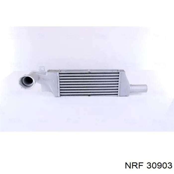 Radiador de intercooler Opel Corsa C (F08, F68)